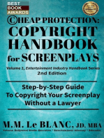 CHEAP PROTECTION COPYRIGHT HANDBOOK FOR SCREENPLAYS, 2nd Edition: Step-by-Step Guide to Copyright Your Screenplay Without a Lawyer