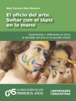 El oficio del arte. Soñar con el lápiz en la mano: Experiencias y reflexiones en torno al abordaje del arte en la escuela infantil