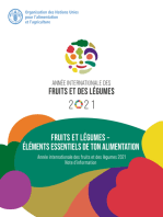 Fruits et légumes: éléments essentiels de ton alimentation: Année internationale des fruits et des légumes, 2021, note d’information