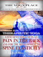 Efficient Yoga Sets at Pain in the Back and for the Development of Spine Elasticity (Mindfulness Therapy): YOGA PLACE Books