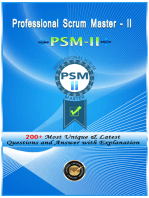 ​Professional Scrum Master level II