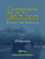 Comentário Bíblico Prazer da Palavra, fascículo 45 — Romanos: Romanos