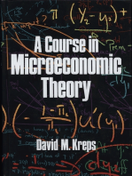 A Course in Microeconomic Theory