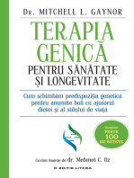 Terapia genică pentru sănătate și longevitate. Cum schimbăm predispoziția genetică pentru anumite boli cu ajutorul dietei și a stilului de viață