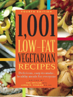 1,001 Low-Fat Vegetarian Recipes: Delicious, Easy-to-Make, Healthy Meals for Everyone