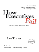 How Executives Fail: 26 Surefire Recipes for Failing as an Executive