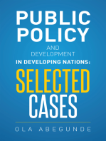 Public Policy and Development in Developing Nations: Selected Cases