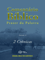 Comentário Bíblico Prazer da Palavra, fascículo 14 — 2 Crônicas: 2 Crônicas