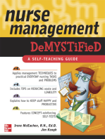 Nurse Management Demystified