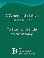 A Carpet Installation Business Plan: To Start with Little to No Money