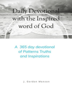 Daily Devotional with the Inspired Word of God