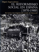 El reformismo social en España (1870-1900): En torno a los orígenes del estado del Bienestar