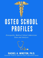 Osteo School Profiles: Osteopathic Medical School Admissions Data and Analysis