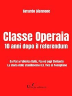 Classe Operaia: 10 anni dopo il referendum