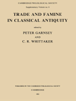 Trade and Famine in Classical Antiquity