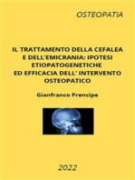 Il trattamento della cefalea e dell'emicrania: ipotesi etiopatogenetiche ed efficacia dell'intervento osteopatico