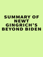 Summary of Newt Gingrich’s Beyond Biden