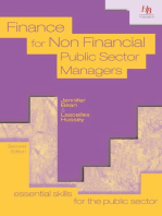 Finance for Non Financial Public Sector Managers