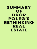 Summary of Dror Poleg's Rethinking Real Estate