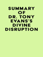 Summary of Dr. Tony Evans's Divine Disruption