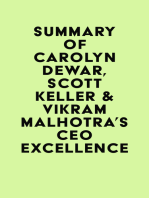 Summary of Carolyn Dewar, Scott Keller & Vikram Malhotra's CEO Excellence