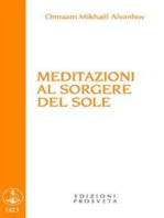 Meditazioni al sorgere del sole