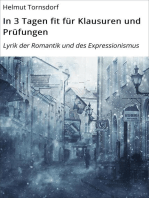 In 3 Tagen fit für Klausuren und Prüfungen: Lyrik der Romantik und des Expressionismus