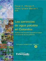 Las carencias de agua potable en Colombia.: Análisis de la economía de la regulación, la juridicidad y los resultados de las políticas