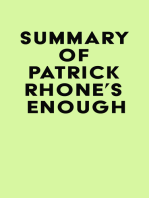 Summary of Patrick Rhone's enough