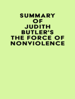 Summary of Judith Butler's The Force of Nonviolence