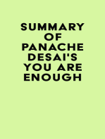 Summary of Panache Desai's You Are Enough