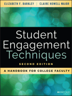 Student Engagement Techniques: A Handbook for College Faculty