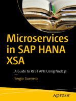 Microservices in SAP HANA XSA: A Guide to REST APIs Using Node.js