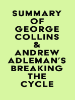 Summary of George Collins & Andrew Adleman's Breaking the Cycle