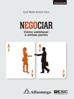 Negociar: Cómo satisfacer a ambas partes