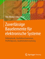 Zuverlässige Bauelemente für elektronische Systeme: Fehlerphysik, Ausfallmechanismen, Prüffeldpraxis, Qualitätsüberwachung