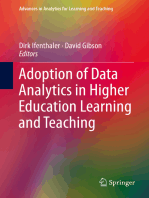 Adoption of Data Analytics in Higher Education Learning and Teaching