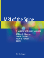 MRI of the Spine: A Guide for Orthopedic Surgeons