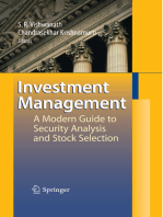 Investment Management: A Modern Guide to Security Analysis and Stock Selection