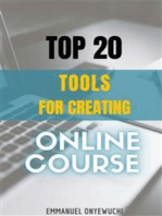 Top 20 Tools For Creating Online Course: List of all the digital tools and resources you need to launch an online course