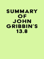 Summary of John Gribbin's 13.8