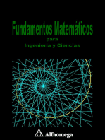 Fundamentos matemáticos para ingeniería y ciencias