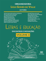 Letras e educação: encontros e inovações: Volume 3