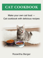 Cat cookbook: Make your own cat food - Cat cookbook with delicious recipes