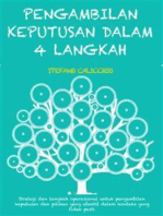 Pengambilan keputusan dalam 4 langkah: Strategi dan langkah operasional untuk pengambilan keputusan dan pilihan yang efektif dalam konteks yang tidak pasti