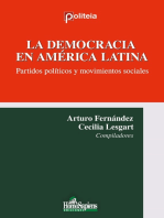 La democracia en América Latina: Partidos políticos y movimientos sociales