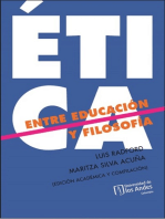 ÉTICA ENTRE LA EDUCACIÓN Y FILOSOFÍA