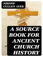 A Source Book for Ancient Church History