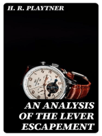 An Analysis of the Lever Escapement