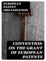 Convention on the Grant of European Patents